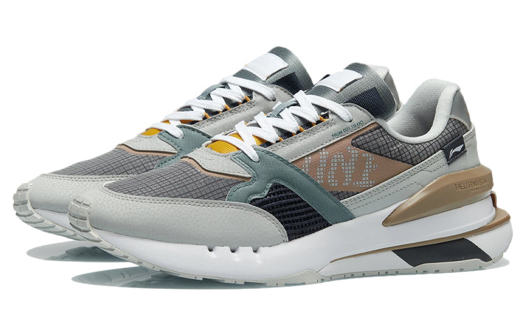 Li-Ning 001 Classic 'Grey Blue Brown' AGCR183-4