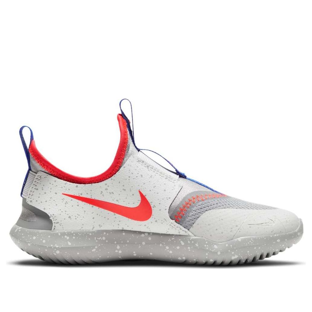 (PS) Nike Flex Runner SE 'Particle Grey Crimson Speckled' DC9238-001