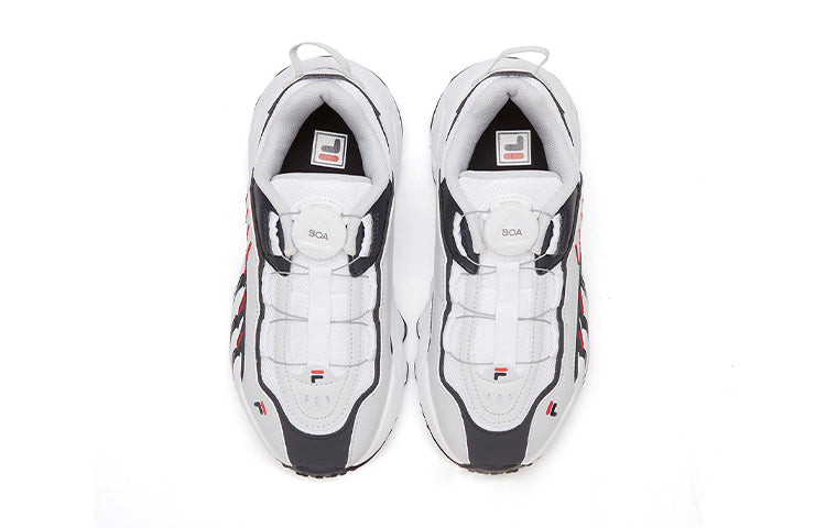 (GS) FILA Retro Sport Shoes 'White Blue' K15B041112FWN