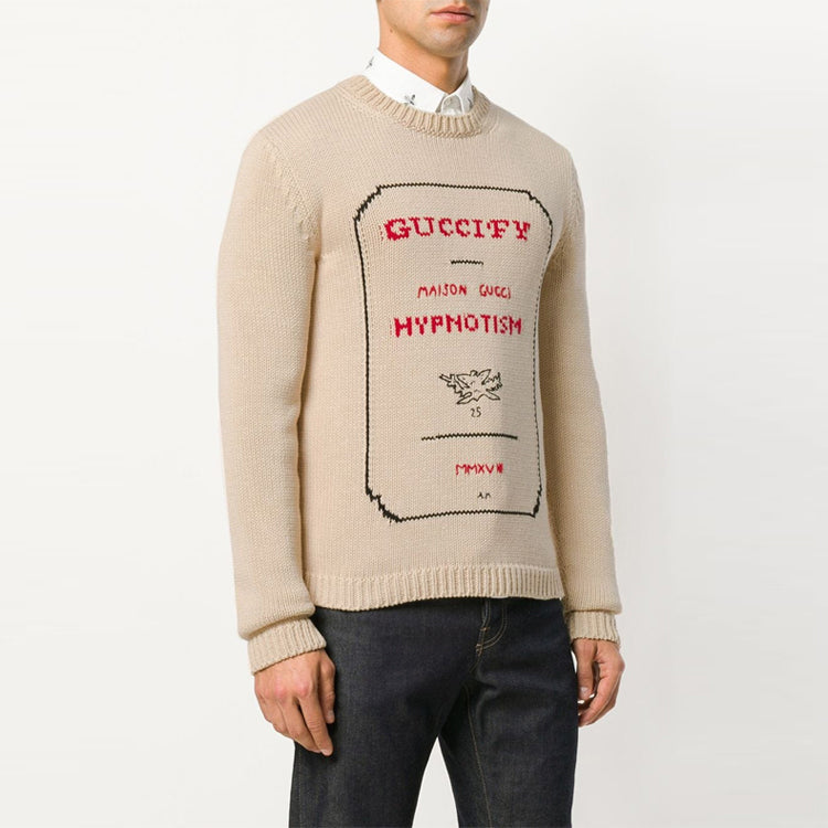 Gucci Guccify Hypnotism Sweater 'Beige' 519444-X9S78-9169