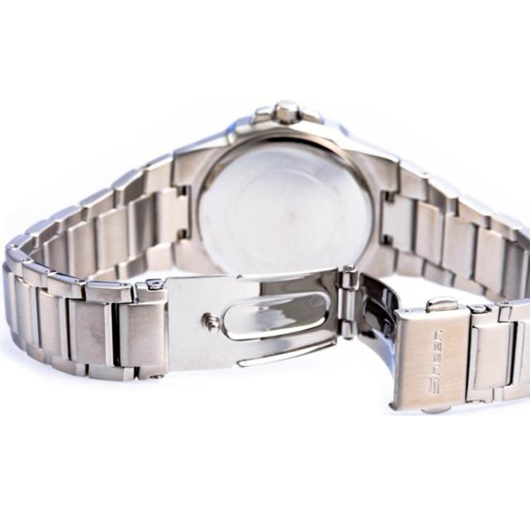 CASIO SHEEN Waterproof Stainless Steel Strap Blue Analog SHN-3015DP-1ADF