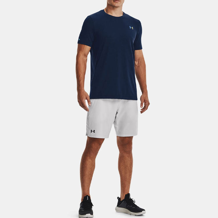Under Armour Seamless GeoSport T-shirt 'College Blue' 1370441-408