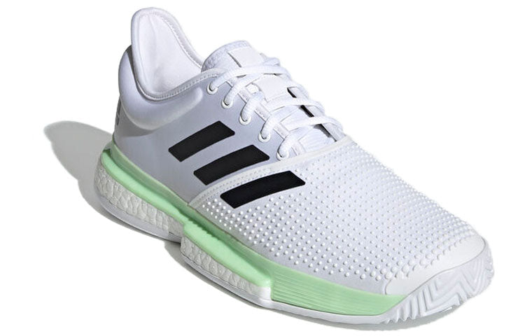 adidas SoleCourt 'White Glow Green' EF2068