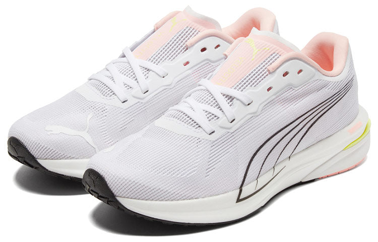 (WMNS) PUMA Velocity Nitro 'White Elektro Peach' 195697-05