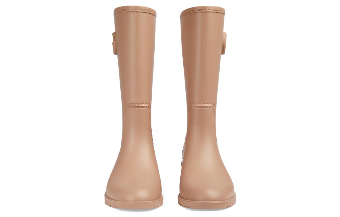 (WMNS) Gucci Double G Rain Boot 'Light Brown Rubber' 762700-J8710-2526