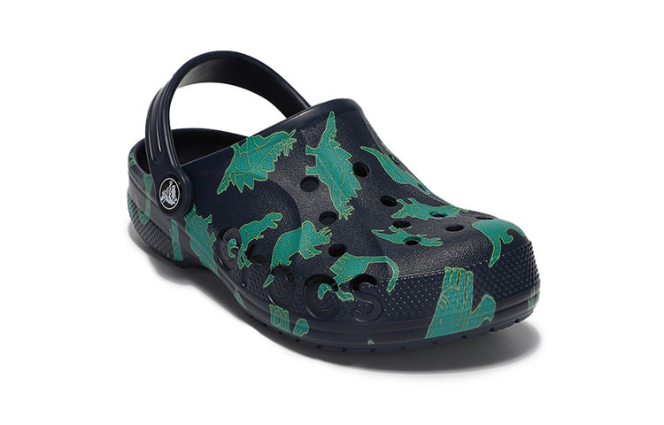 Kids Crocs Classic clog Sports sandals 'Green Black' 207017-4HQ