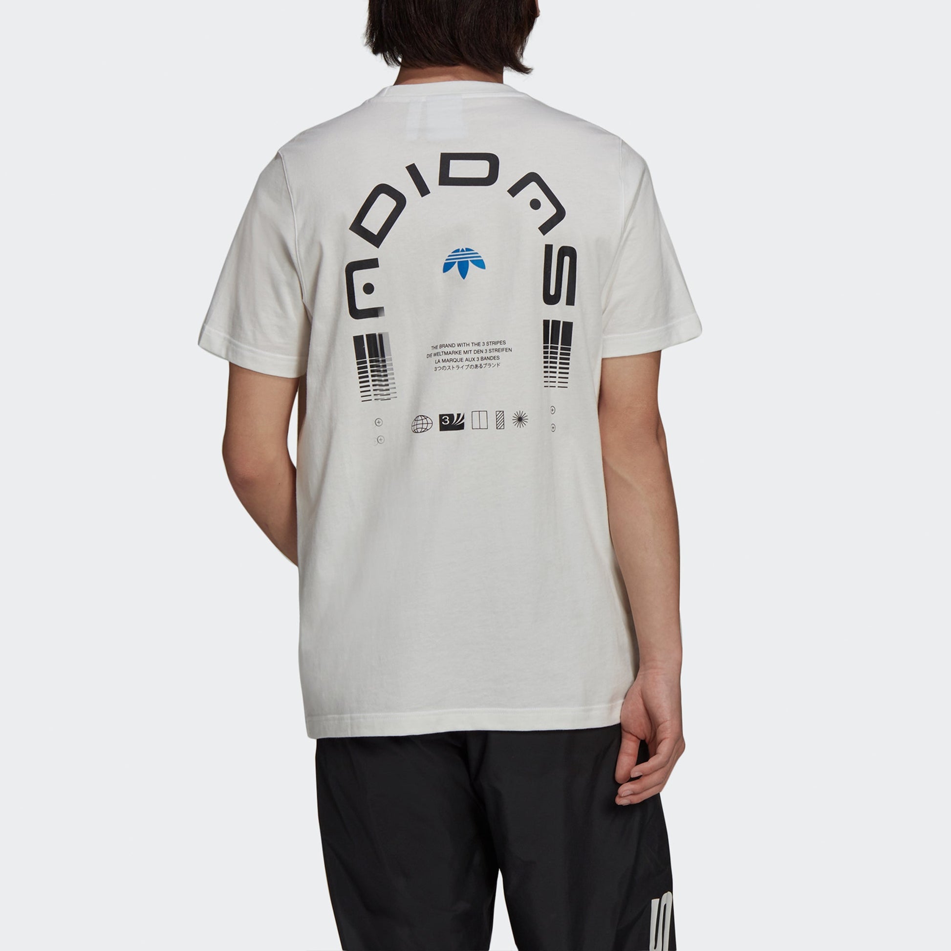 adidas originals Symbol Tee Casual Sports Breathable Short Sleeve White H13524