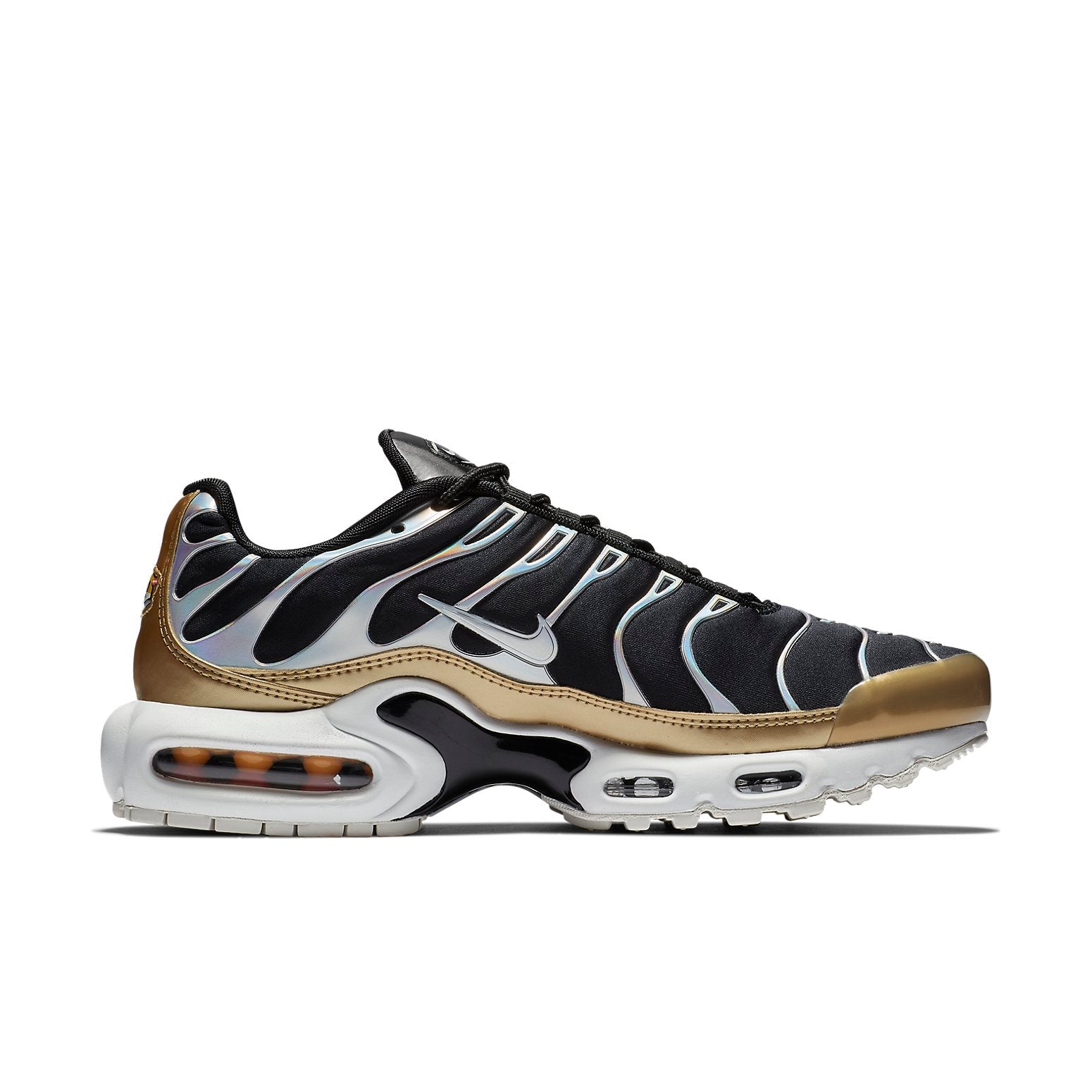 (WMNS) Nike Air Max Plus 'Black Aluminum' 605112-055