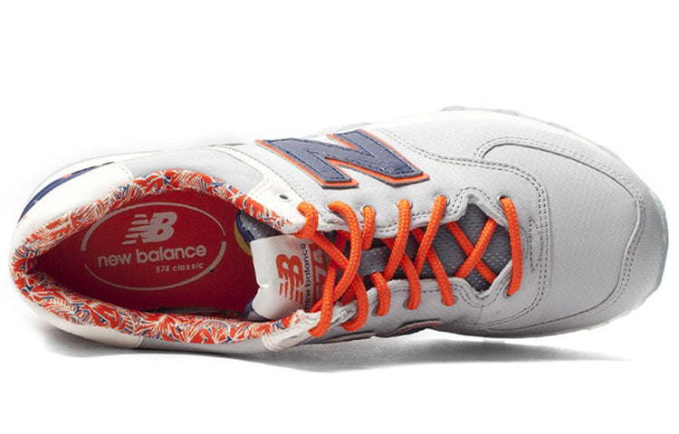 New Balance 574 Series Luau Low-Top White/Orange ML574ILA
