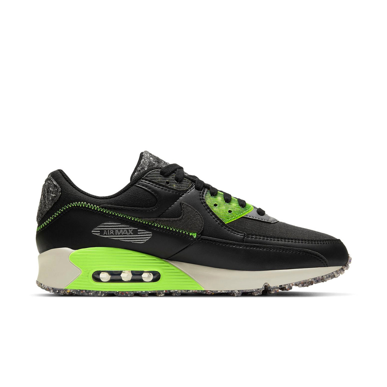Nike Air Max 90 M2Z2 'Recycled Wool Pack - Black Electric Green' DD0383-001