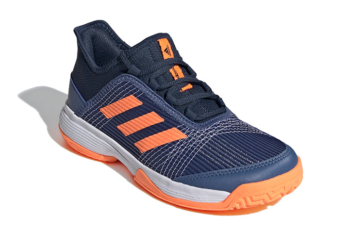 (GS) adidas Adizero Club Blue/Orange FX1482
