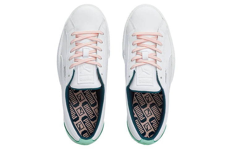 (WMNS) PUMA Love Trainers White/Green 372104-07