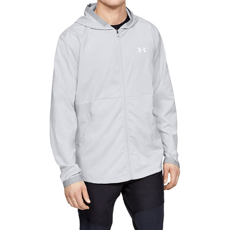 Under Armour Vanish Woven Jacket 'Light Grey' 1345301-014