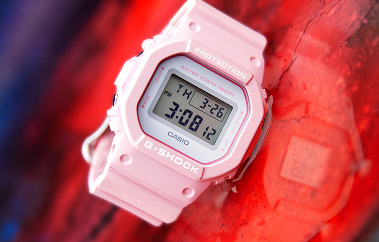 CASIO G-Shock Square 'Pink' DW-5600SC-4