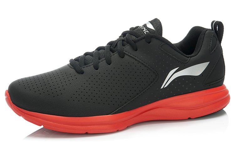 Li-Ning Lightweight Running Shoes 'Black Red' ARBJ051-1