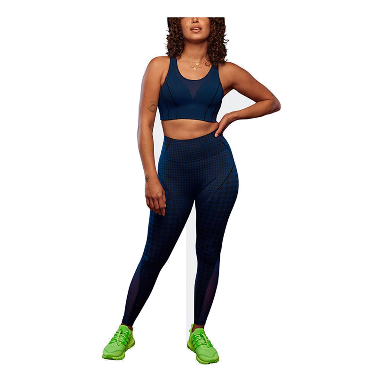 (WMNS) adidas x Ivy Park Leggings Asia Sizing 'Blue' HN1570