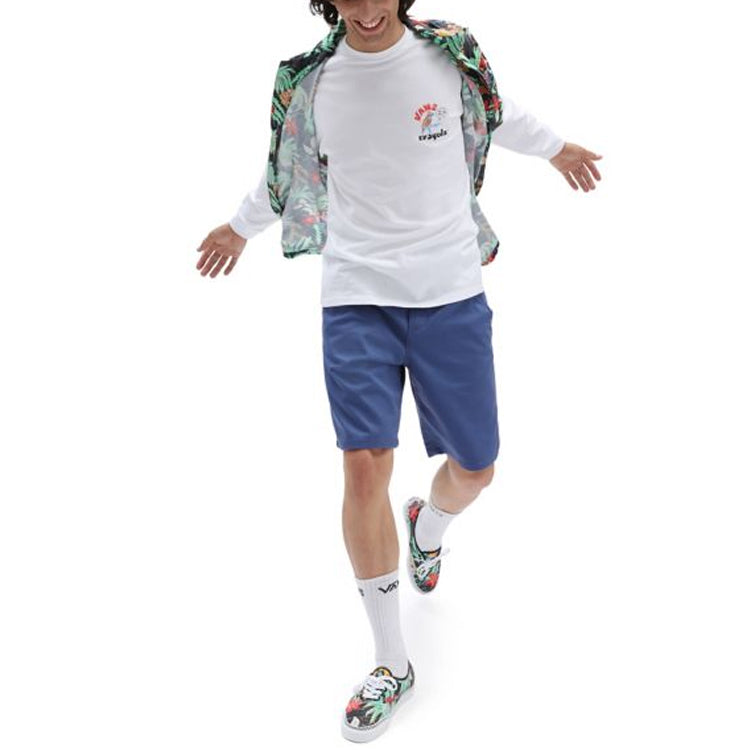 Vans x Crayola Mail Doodle T-Shirt 'White' VN0A7SOEYTZ