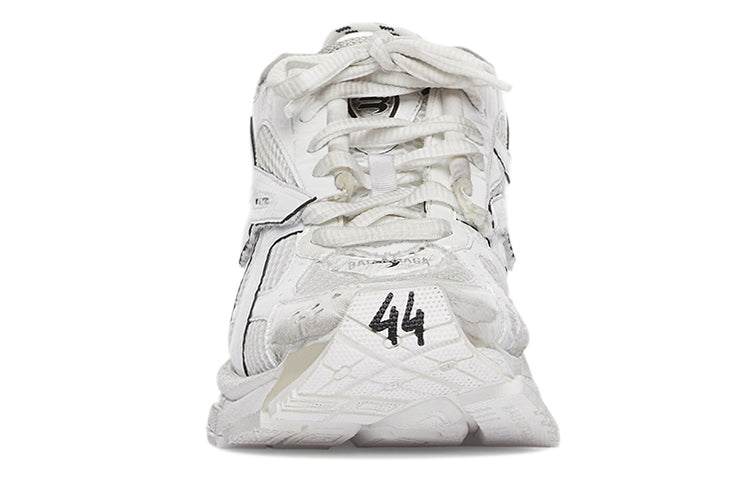 Balenciaga Runner Sneakers 'White Mesh and Nylon' 656065W3RA19000