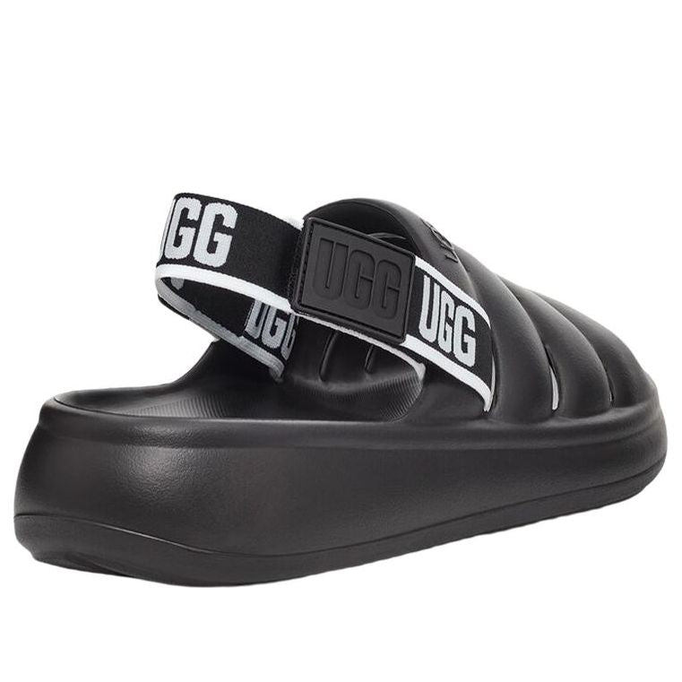 UGG Sport Yeah Slide 'Black White' 1132150-BLK