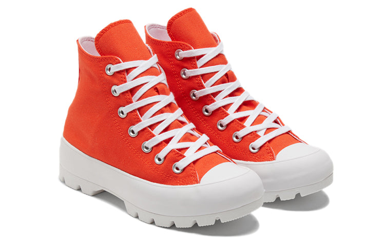 (WMNS) Converse Chuck Taylor All Star Lugged Orange/Red 572269C