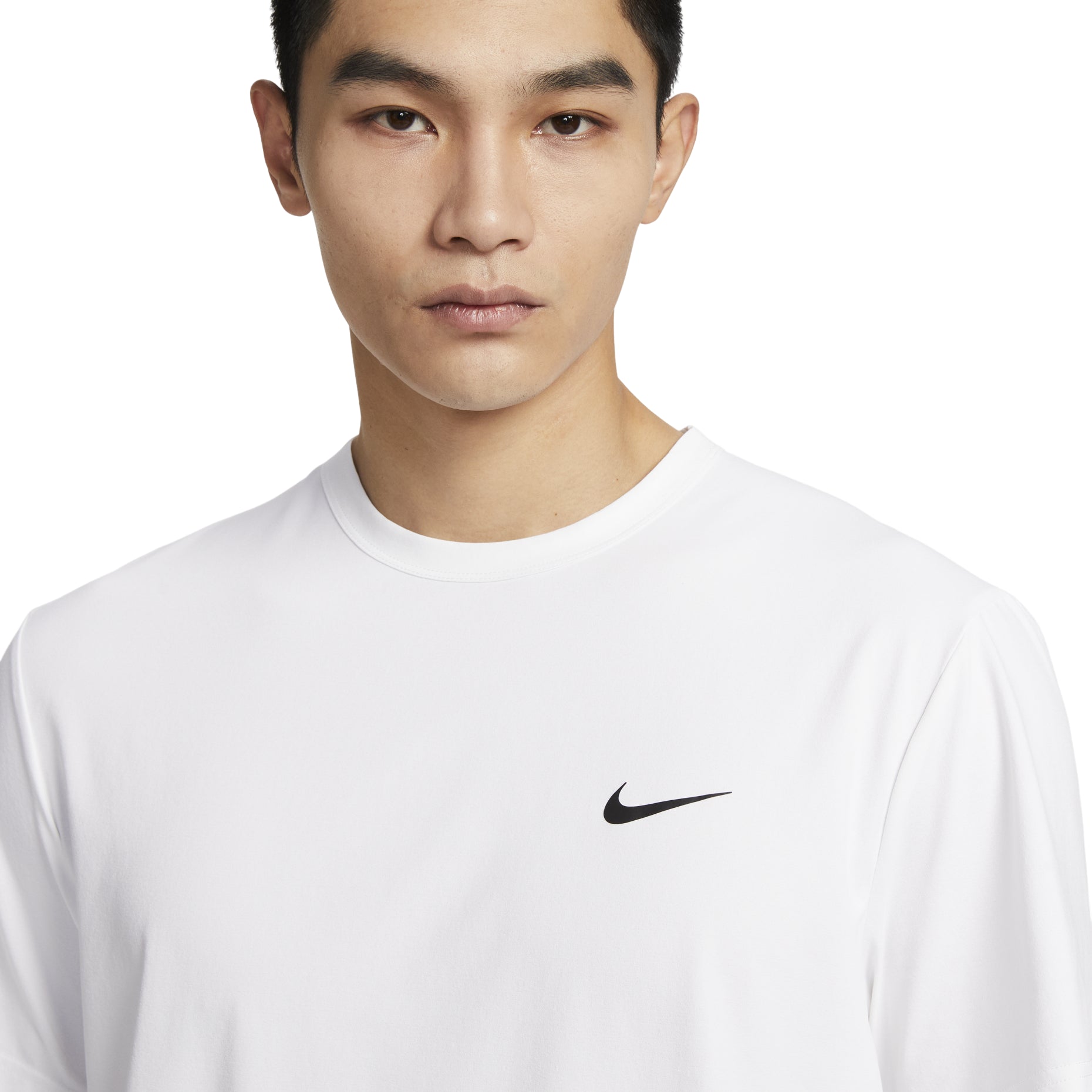 Nike Dri-FIT UV Hyverse Short Sleeve Fitness Tops 'White' DV9840-100