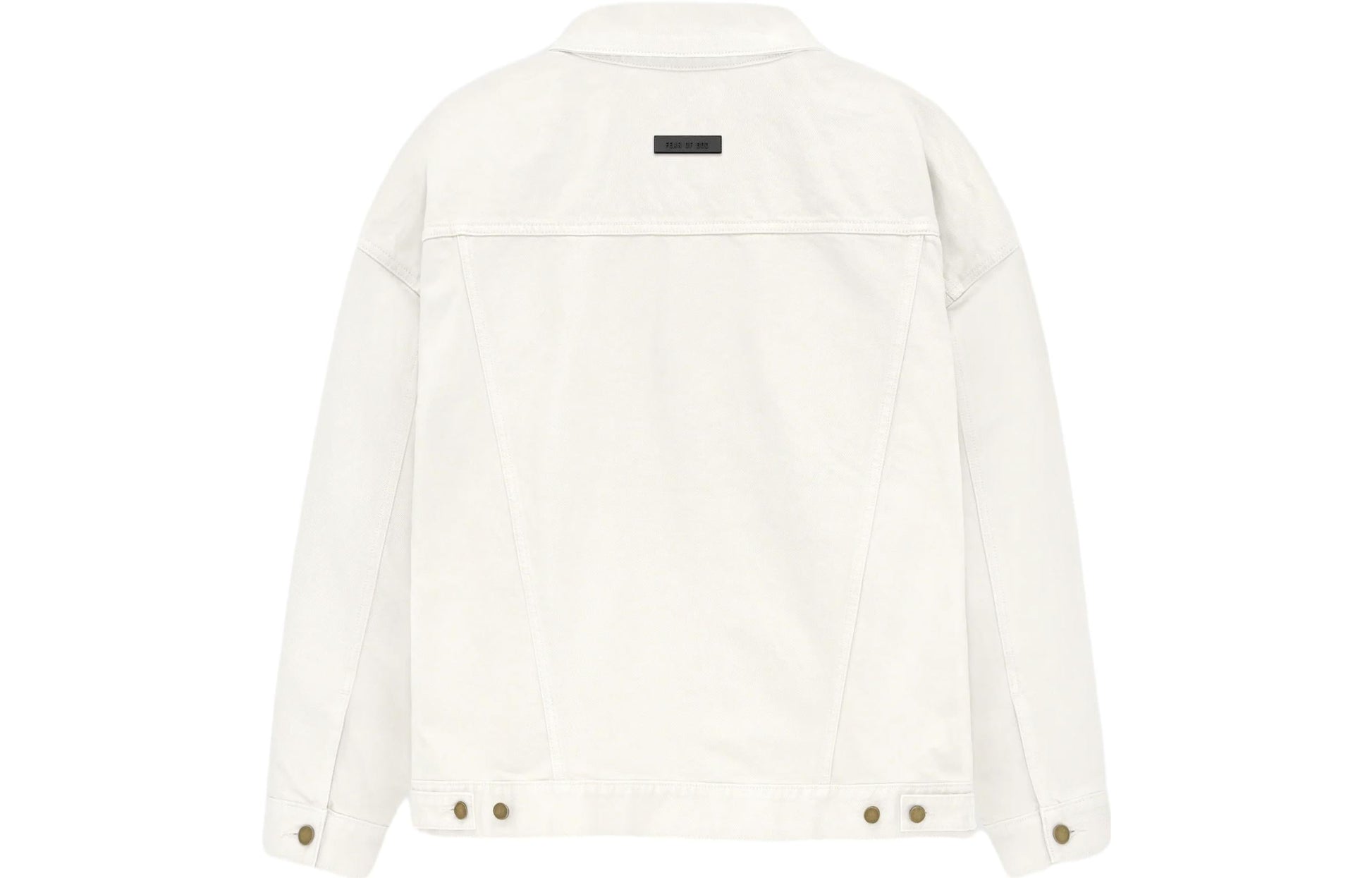 Fear of God Essentials FW23 Denim Jacket 'Cloud Dancer' 202BT234271F