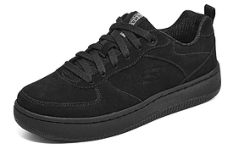(WMNS) Skechers Sport Casual Skate Shoes 'Black' 149766-BBK