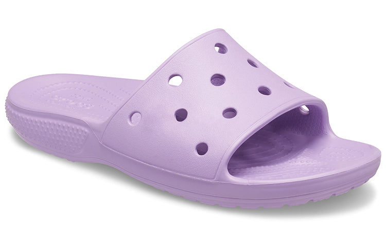 Crocs Classic Soft Sole Cozy Sports Slippers Unisex Purple 206121-5PR