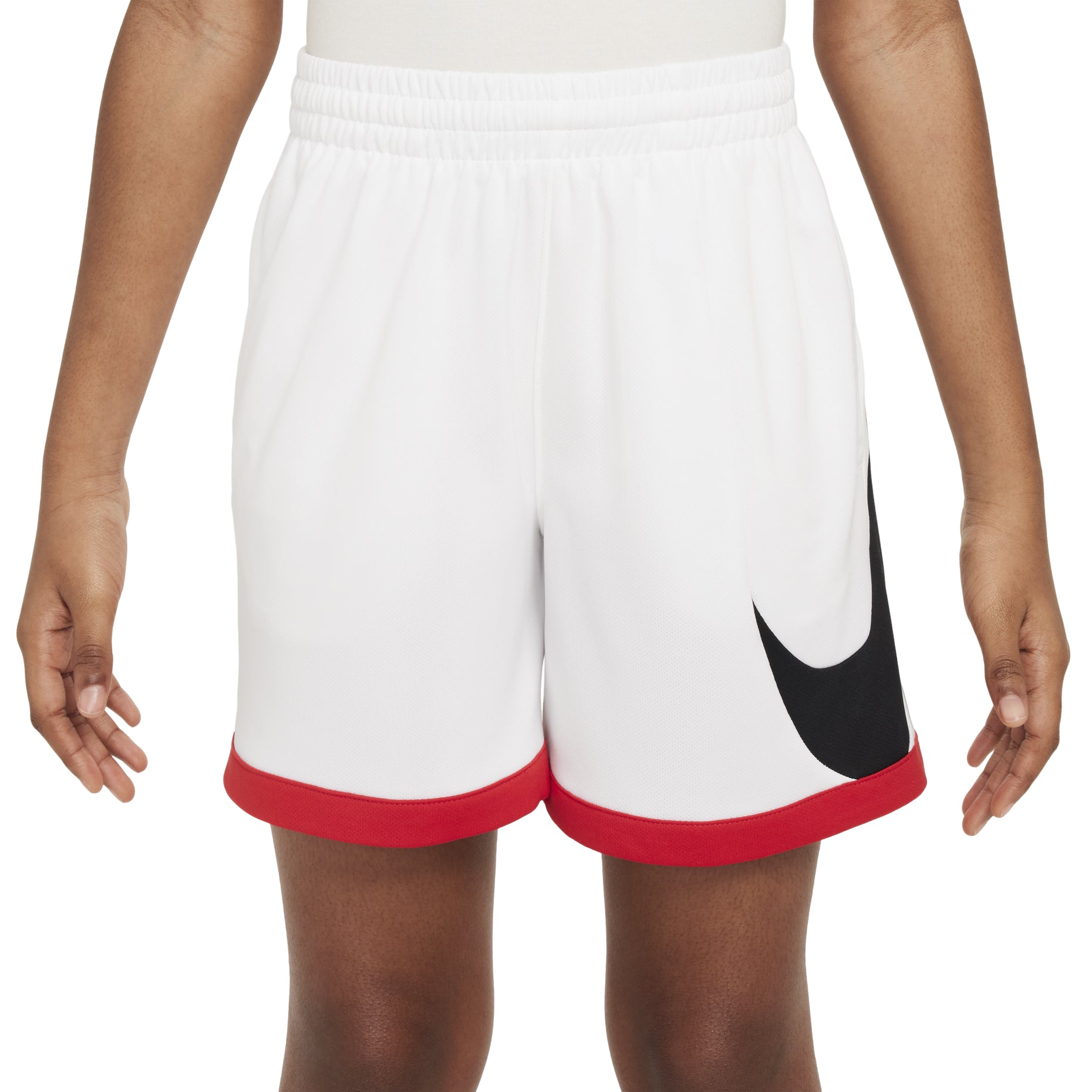 (GS) Nike Multi+ Dri-FIT Training Shorts 'White Black Red' FV0269-100