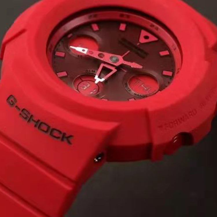 CASIO G-Shock Analog-Digital 'Red' AWG-M535C-4APR