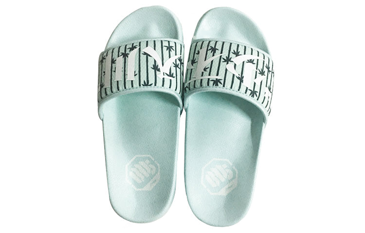 Li-Ning Badfive Casual Slides 'Green' ABTP003-5