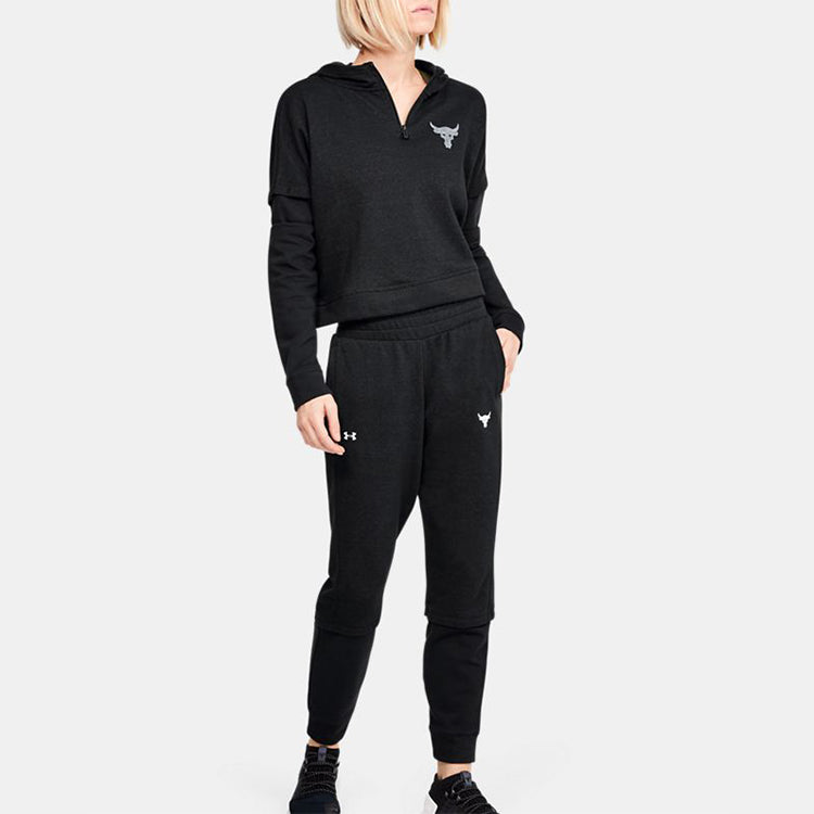 (WMNS) Under Armour Project Rock Terry Hat Black 1351807-001