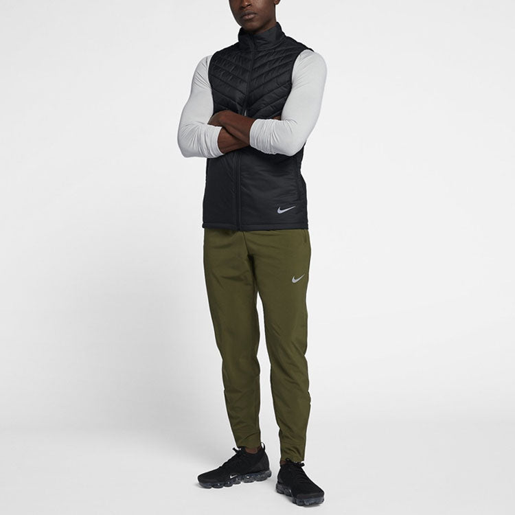 Men's Nike Aerolayer Running Black Vest CJ5478-010