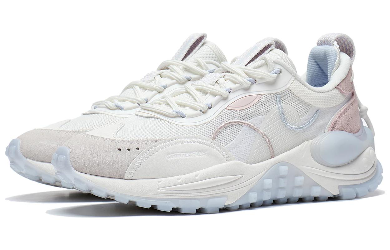 (WMNS) Li-Ning Counterflow Startrails 'White Light Blue' AGLT074-1