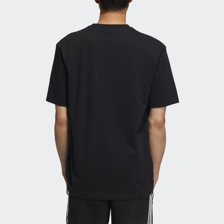 adidas originals I Trfl Ch Tee 1 Sports Round Neck Short Sleeve Black H07331