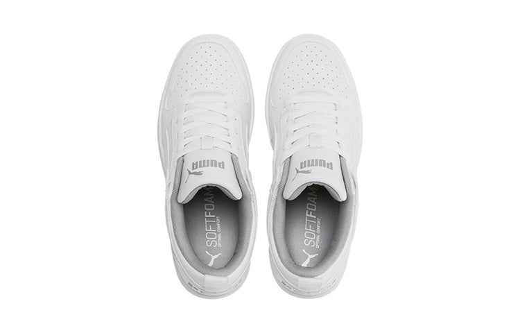 (GS) PUMA Rebound Layup Lo Low Top White 370490-03