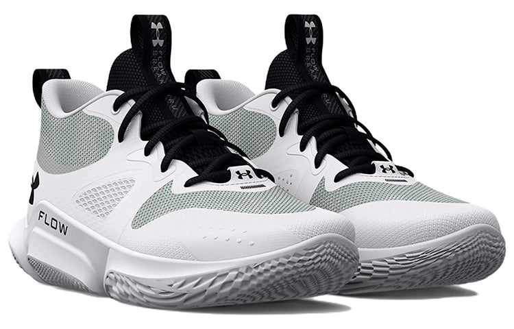 (WMNS) Under Armour Flow Breakthru 3 Basketball Shoes 'White Black' 3025603-100