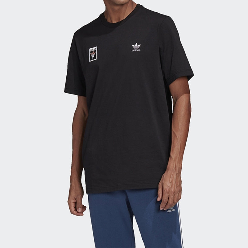 adidas originals Grfx Nr. 7 Soccer/Football Sports Short Sleeve Black GK5906