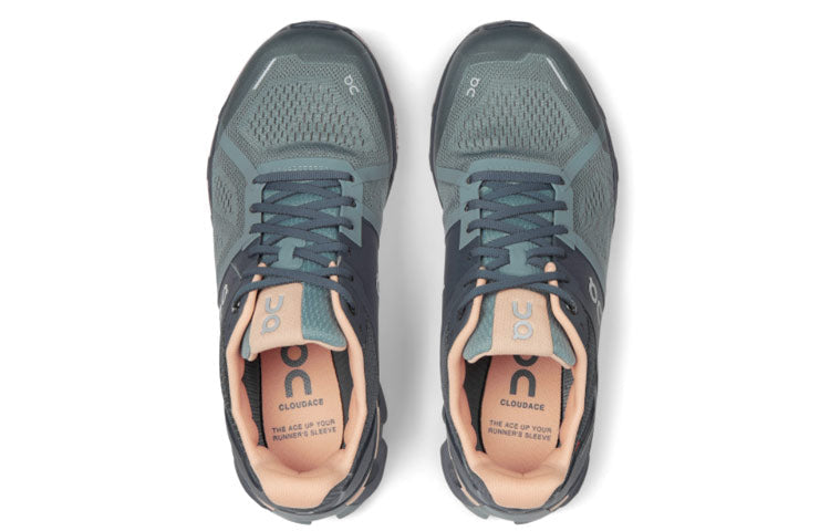 (WMNS) On Running Cloudace 'Grey Green Pink' 30.99862