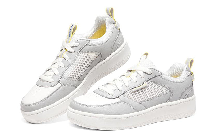 (WMNS) Skechers Sport Court 92 'White Grey' 896127-WGY