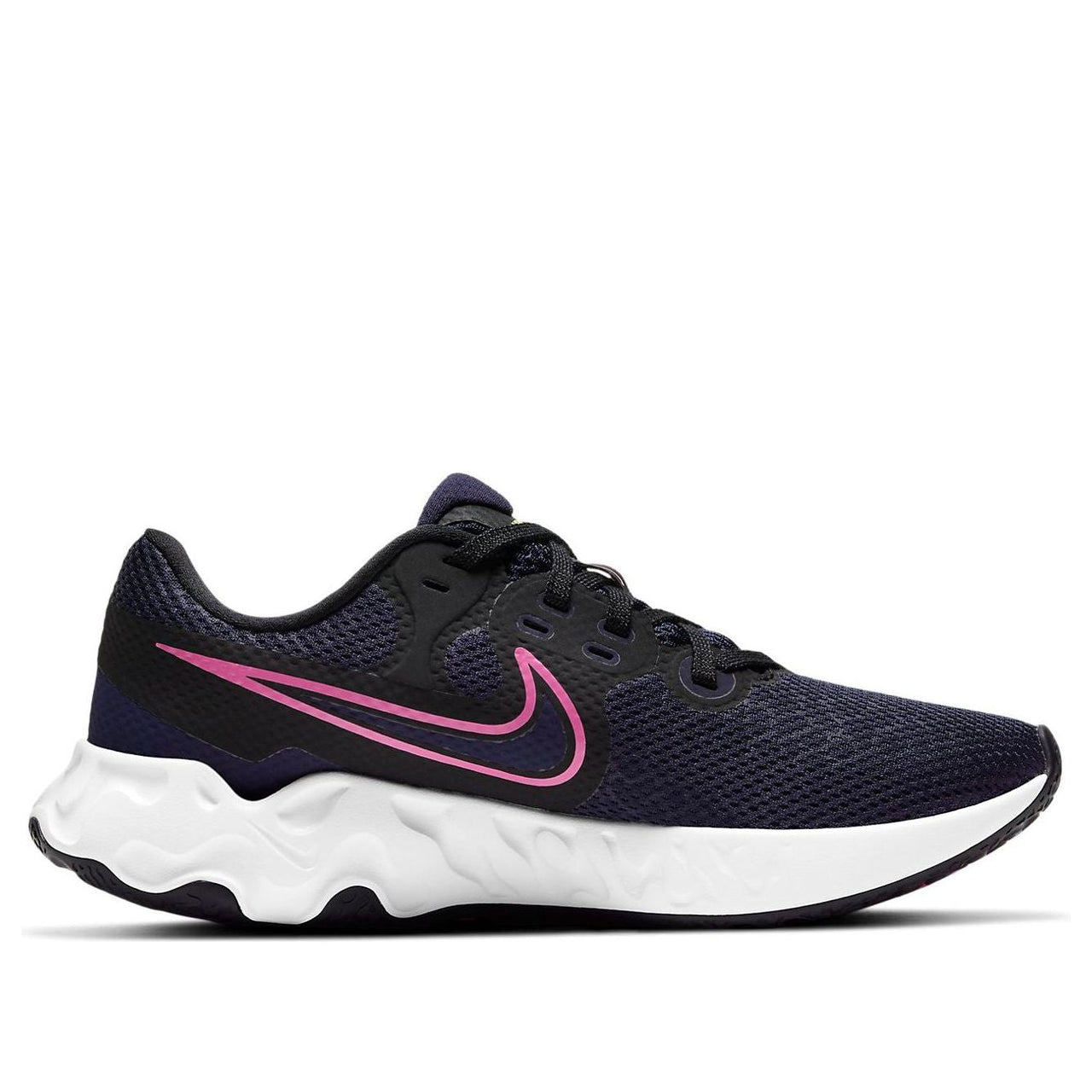 (WMNS) Nike Renew Ride 2 'Blackened Blue Pink Glow' CU3508-401