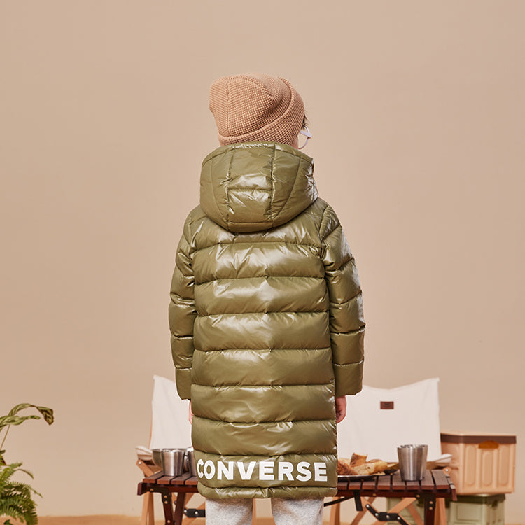 (PS) Converse Long Down Jacket Asia Sizing 'Olive Green' CV2242085GS-003
