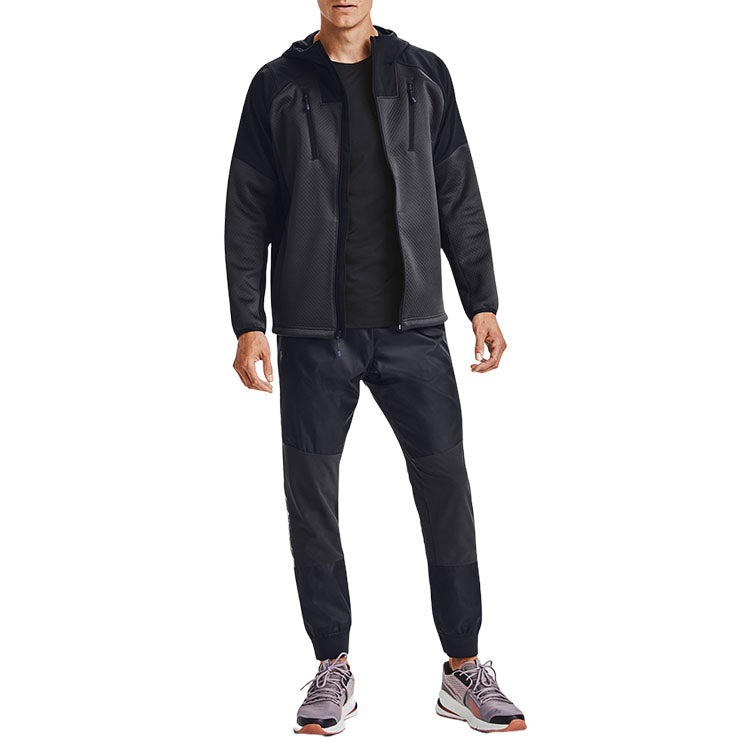 Under Armour RecoverSwacket Hoody Jacket 'Black' 1357473-590