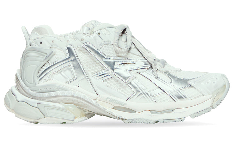 (WMNS) Balenciaga Runner 'White Silver' 677402W3RBL8100