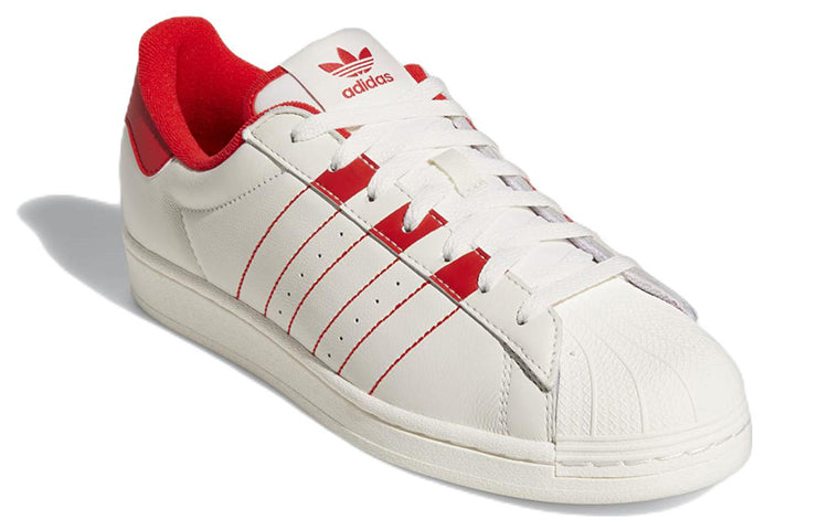 adidas originals Superstar 'White Vivid Red' GZ4744