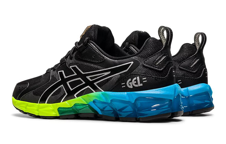 (GS) ASICS Gel Quantum 180 6 'Black Aizuri Blue' 1204A002-008