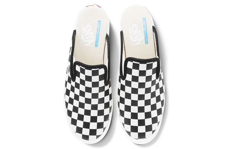 Vans Mule Sf Slide Checkboard Black And White VN0A4U11XBU
