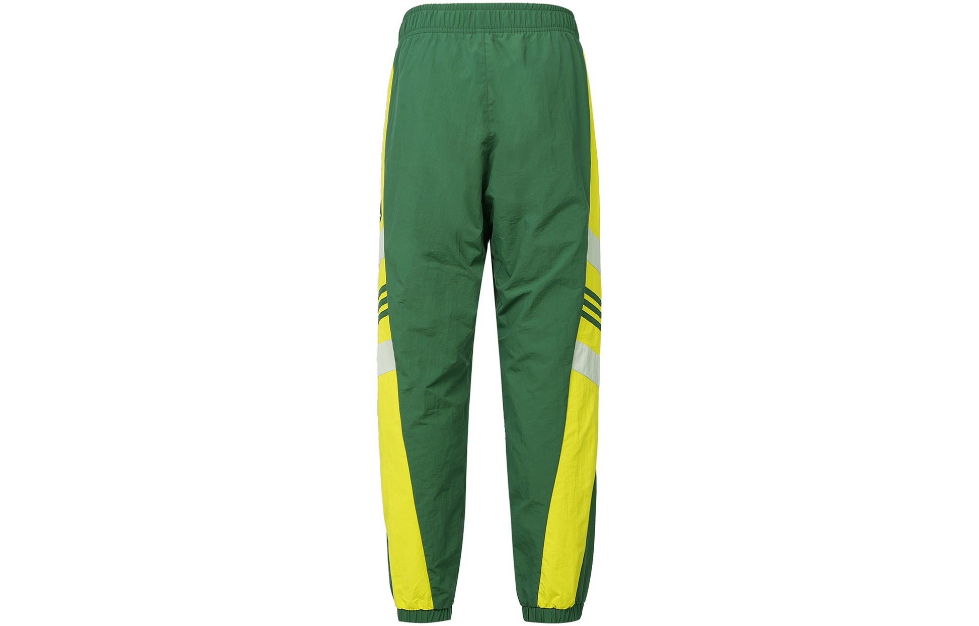 adidas Ub Pnt Wv Cb Contrast Color Stitching Casual Sports Long Pants Green GU1743