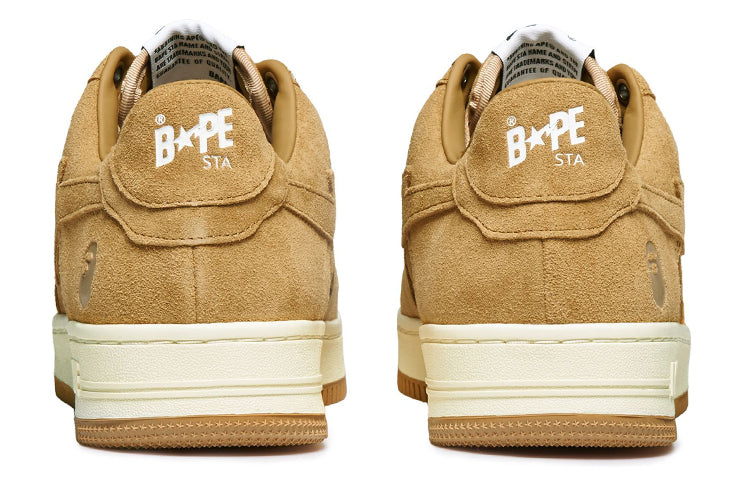 A BATHING APE Bape Sta 'Tan Wheat Cream' 1H70-191-004-YELLOW