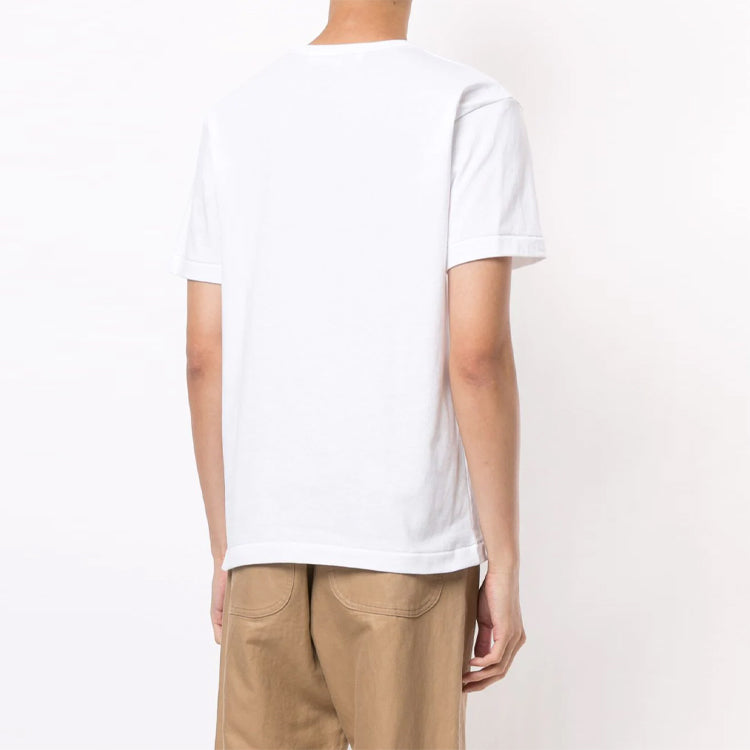 COMME des GARCONS PLAY Basic T-Shirt Red Family Heart 'White' AZ-T288-051